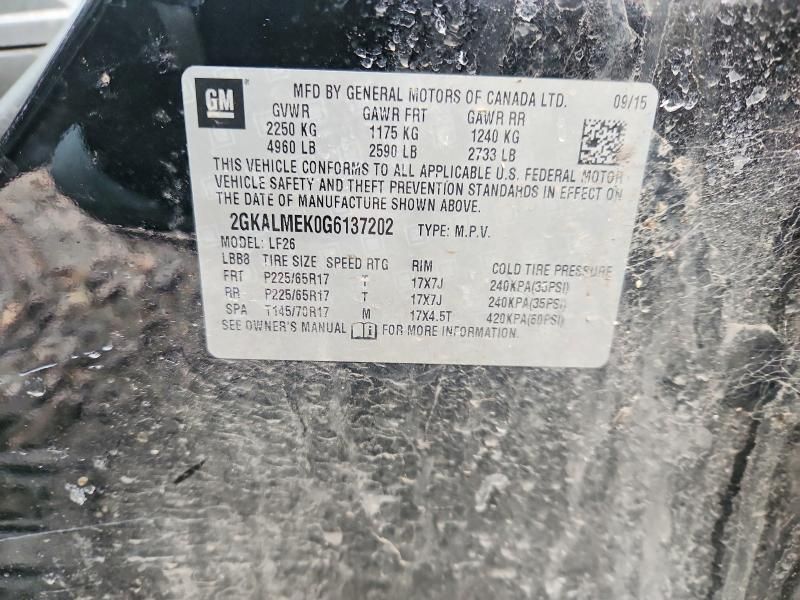 2016 GMC Terrain sle