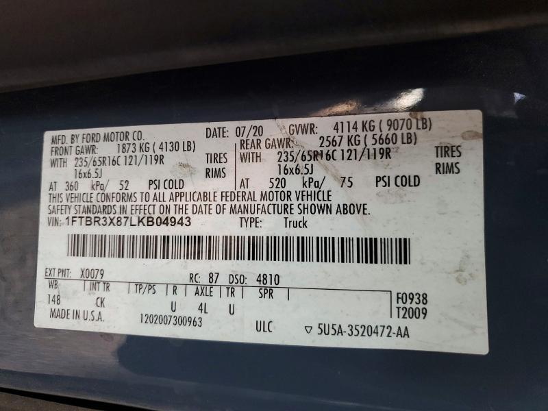 2020 Ford Transit 250 Delivery Van