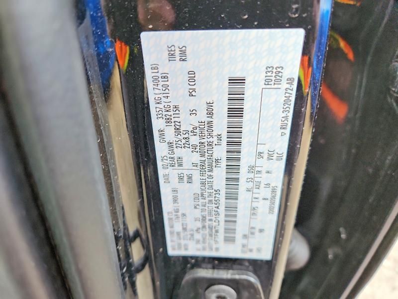 2025 Ford F150 Platinum