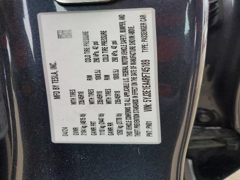 2024 Tesla Model 3