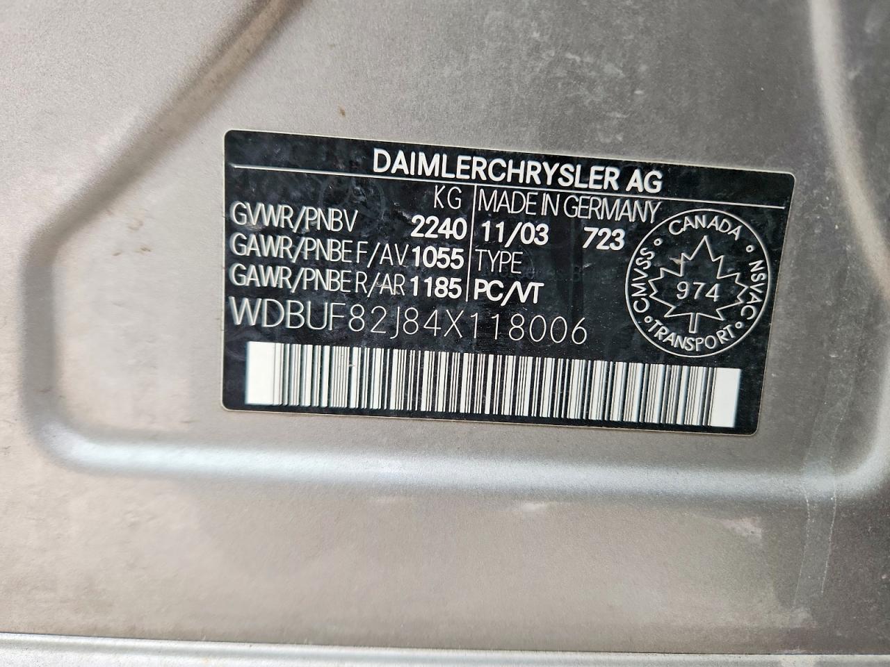 2004 Mercedes-Benz E 320 4matic