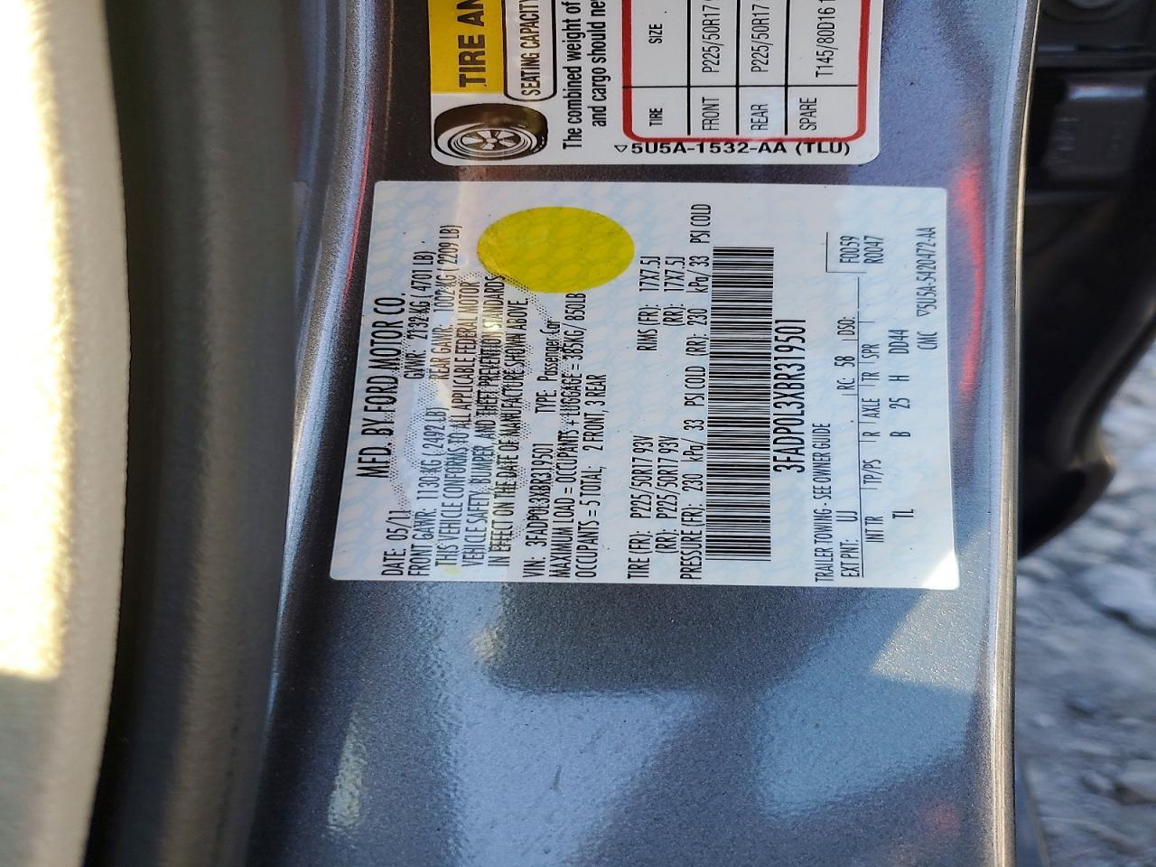 2011 Ford Fusion Hybrid