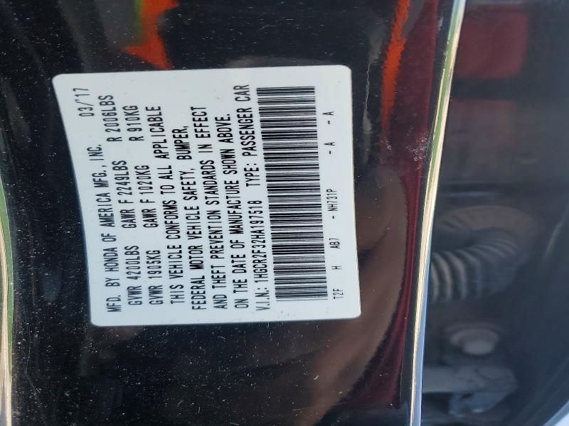 2017 Honda Accord lx