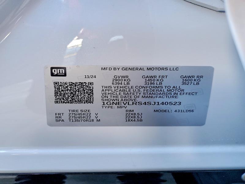 2025 Chevrolet Traverse rs