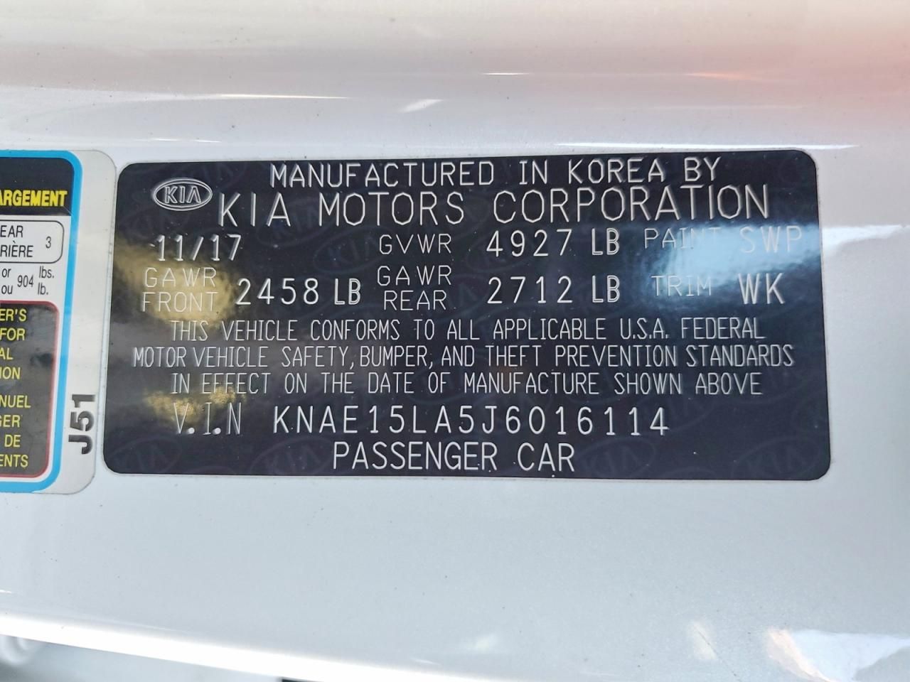 2018 KIA Stinger Base