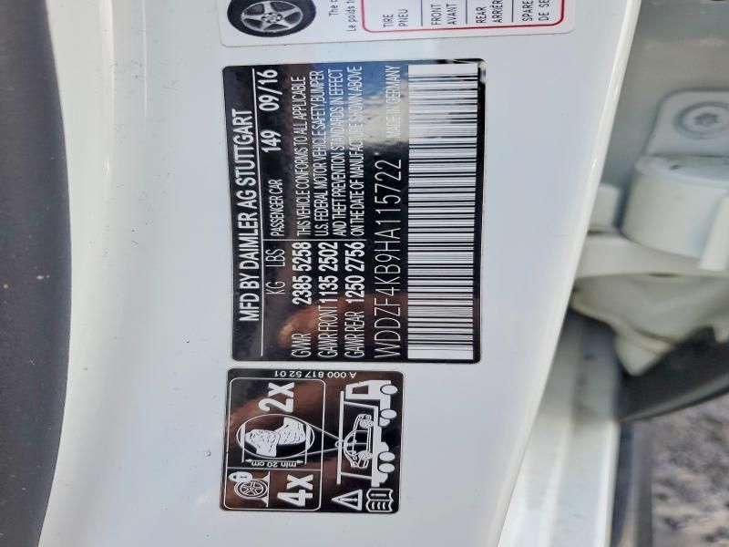 2017 Mercedes-Benz E 300 4matic