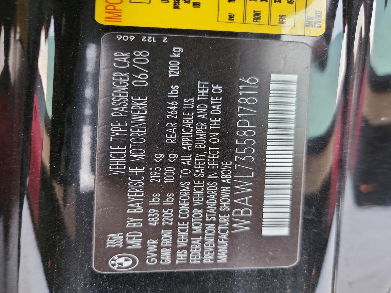 2008 BMW 335 i