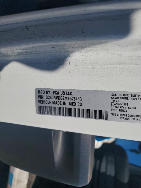 2021 Dodge RAM Promaster 2500 2500 High