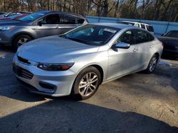 Chevrolet salvage cars for sale: 2018 Chevrolet Malibu lt