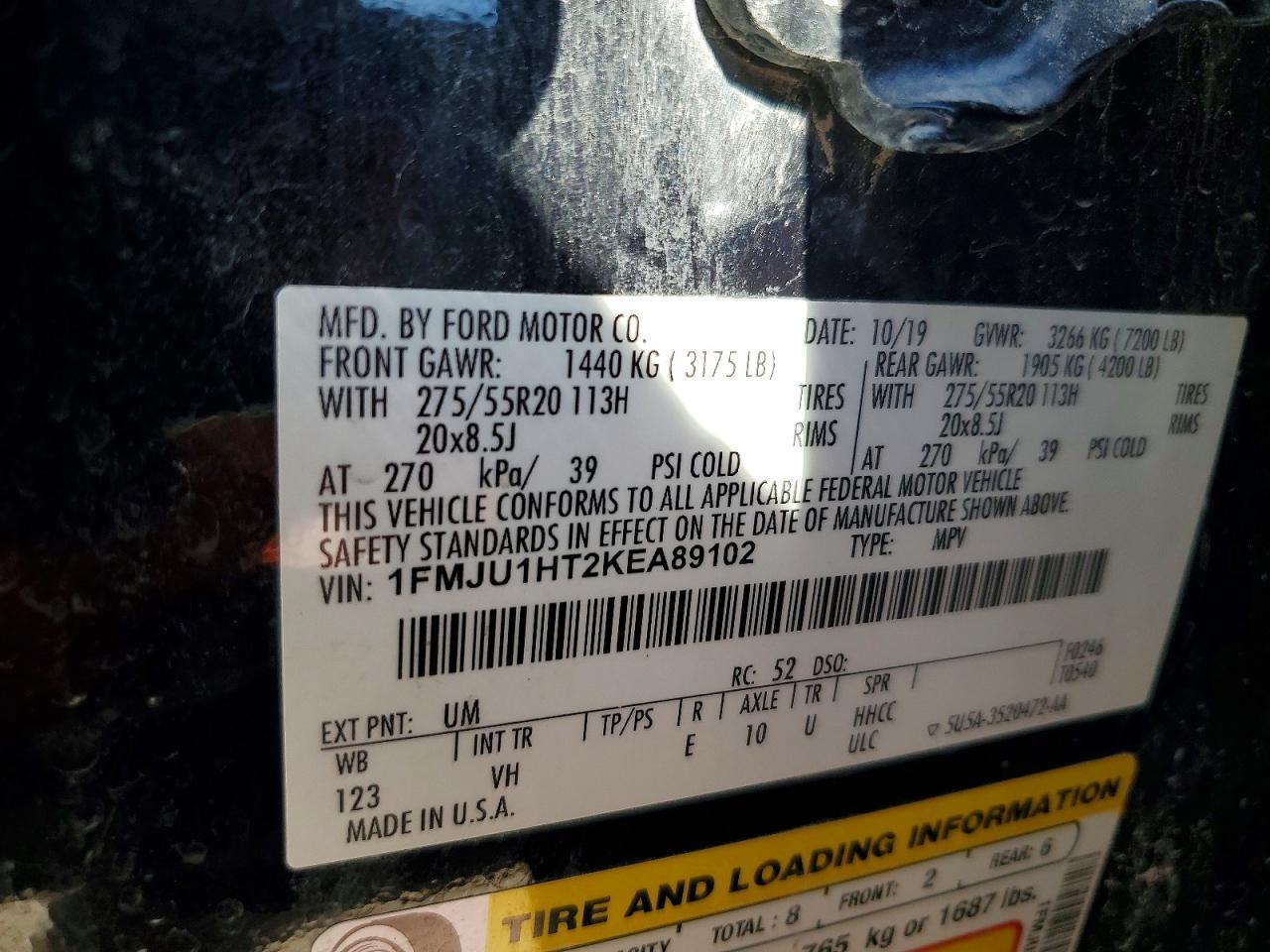 2019 Ford Expedition xlt