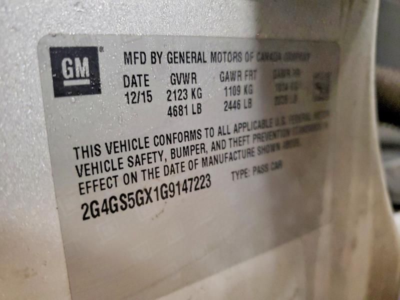 2016 Buick Regal Premium