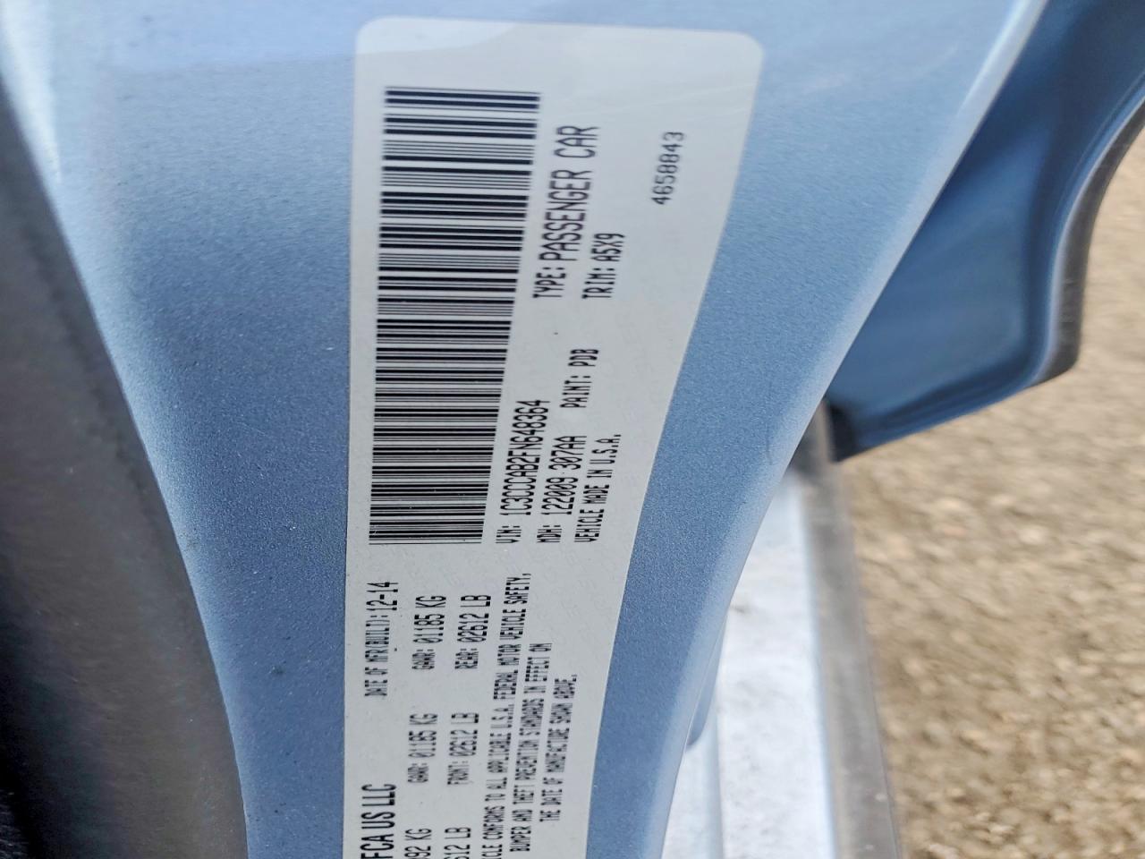 2015 Chrysler 200 Limited