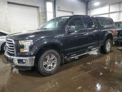 Salvage cars for sale from Copart Ham Lake, MN: 2015 Ford F150 Super cab