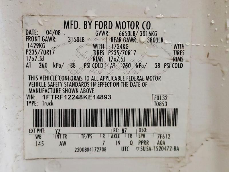 2008 Ford F150