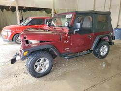 Jeep salvage cars for sale: 2004 Jeep Wrangler x