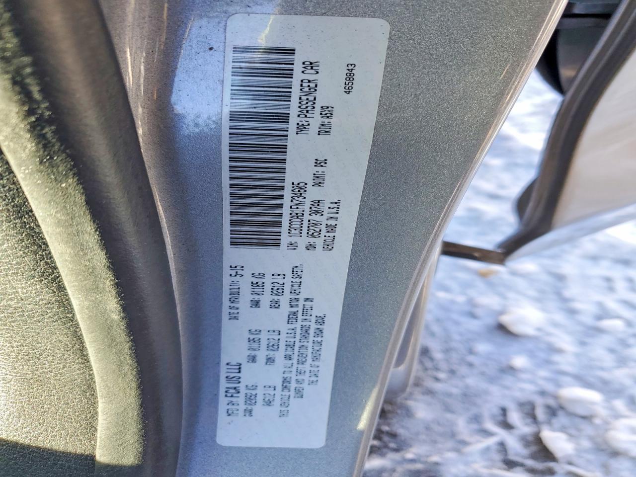 2015 Chrysler 200 Limited