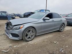 Mercedes-Benz salvage cars for sale: 2015 Mercedes-Benz C 300 4matic