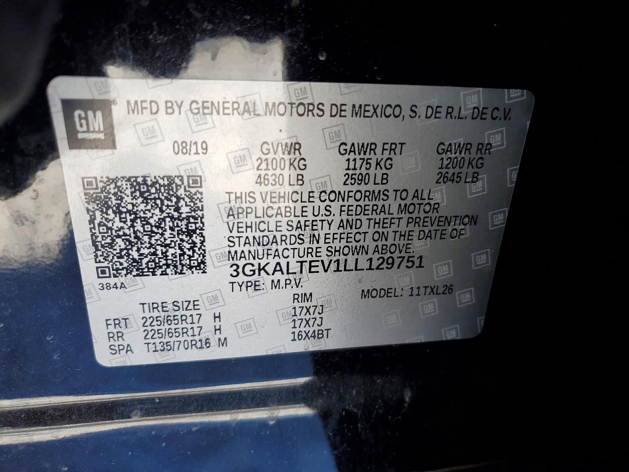 2020 GMC Terrain sle