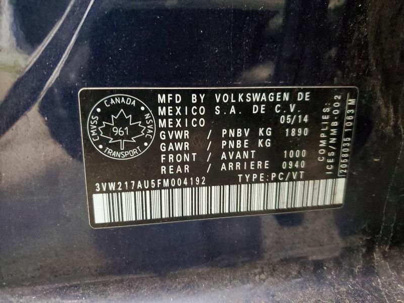 2015 Volkswagen Golf