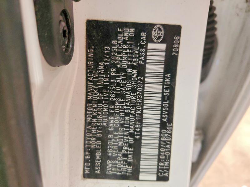 2014 Toyota Camry l