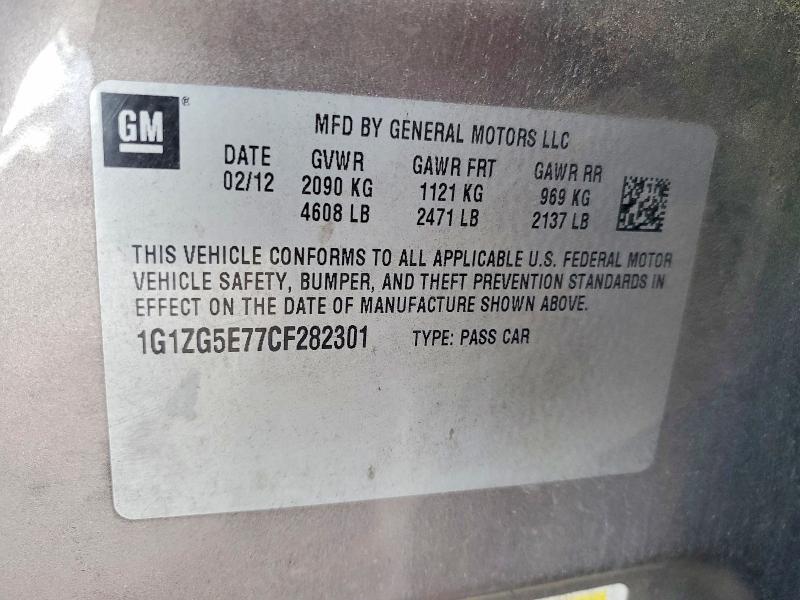 2012 Chevrolet Malibu ltz