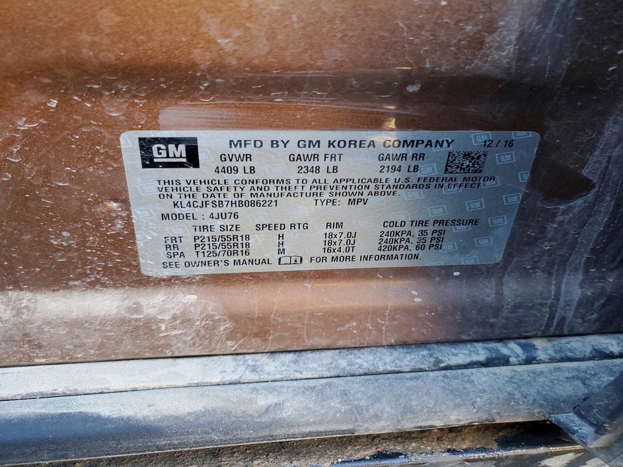 2017 Buick Encore Preferred ii