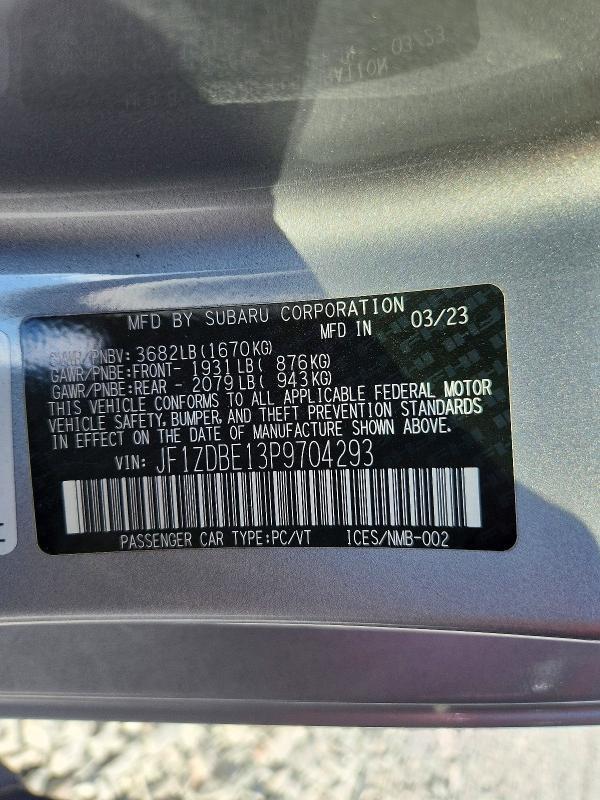 2023 Subaru Brz Limited