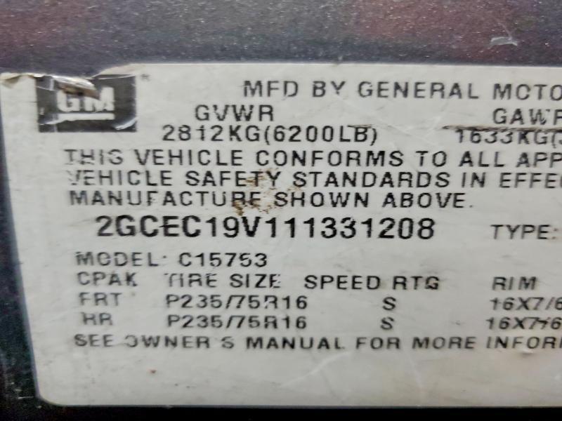 2001 Chevrolet Silverado C1500