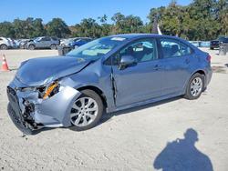 Toyota Corolla salvage cars for sale: 2022 Toyota Corolla le