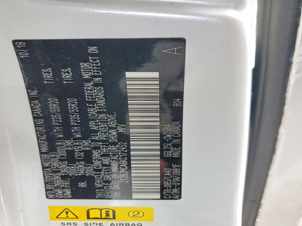 2019 Lexus Rx 350 Base