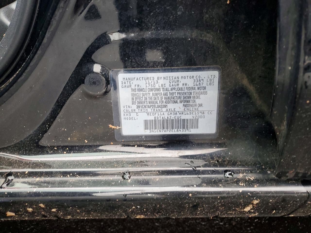 2014 Nissan Versa 1.6