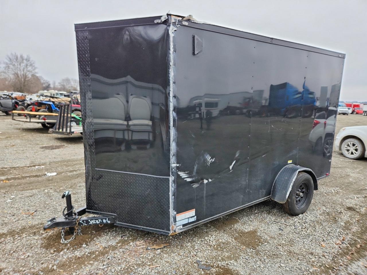 2024 Quality Cargo 6x12sa Enclosed Cargo Trailer
