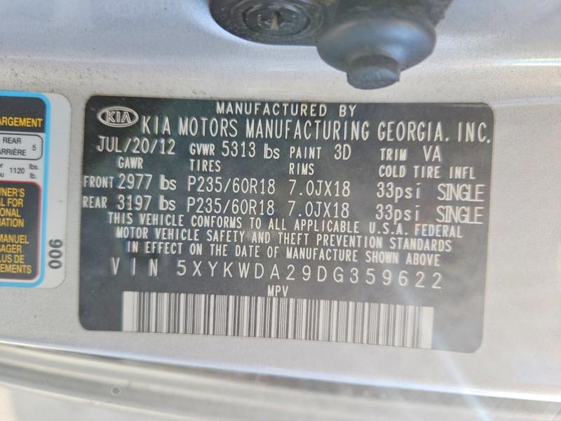 2013 KIA Sorento sx