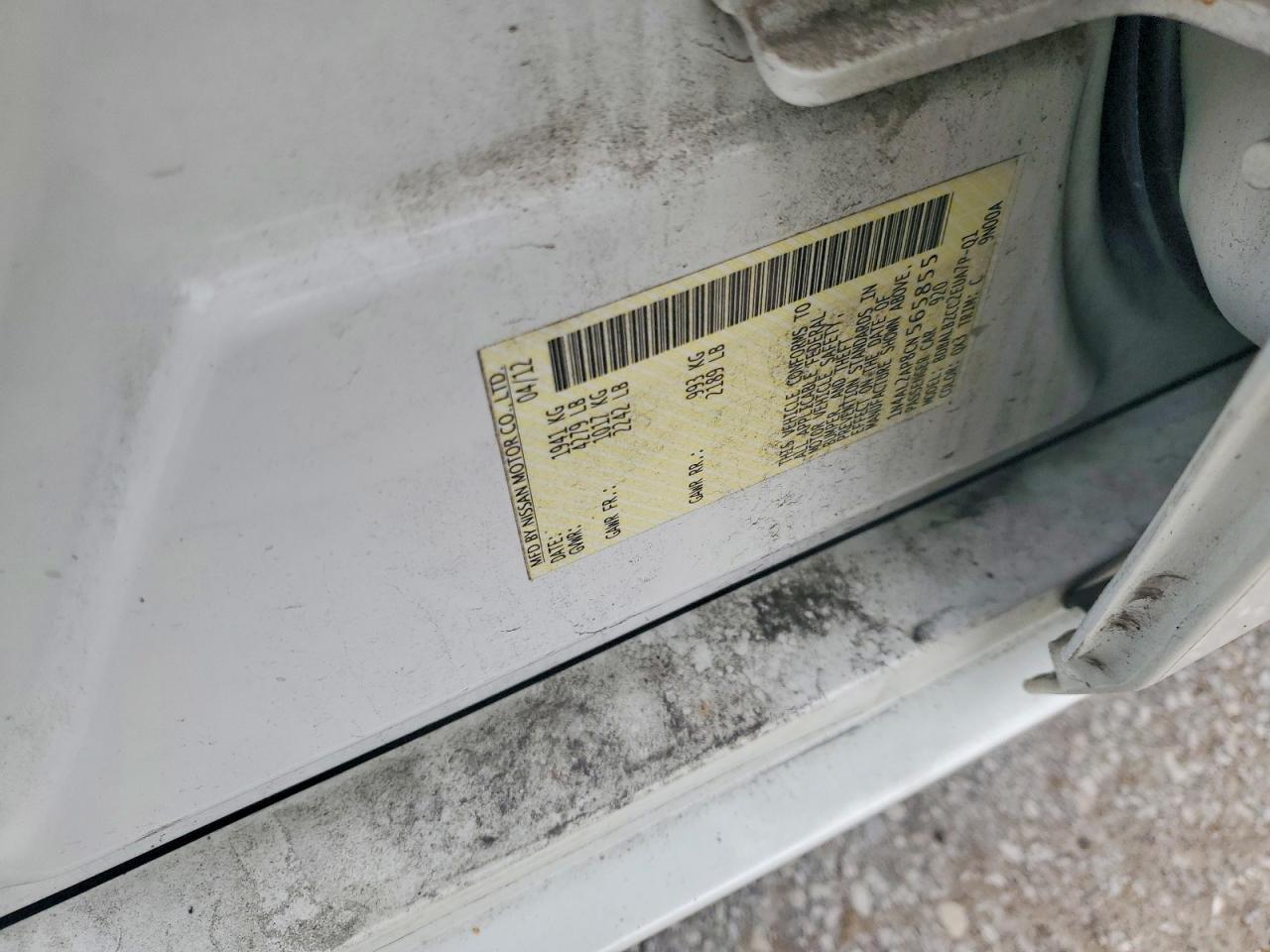 2012 Nissan Altima Base