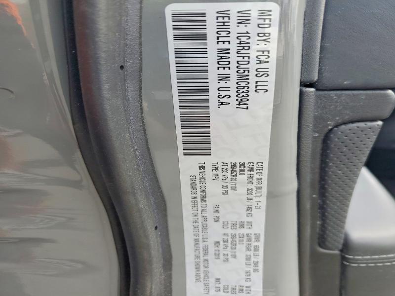 2021 Jeep Grand Cherokee Srt-8