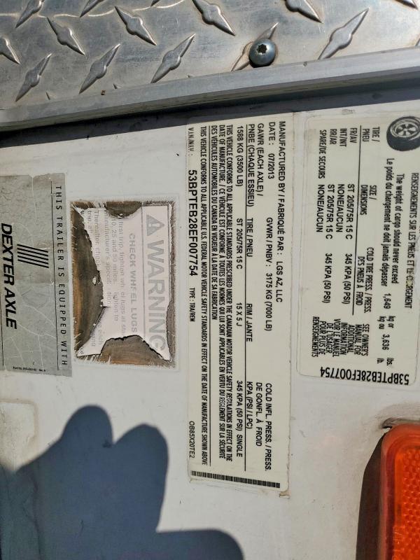 2014 LGS 2014 Llbr Unknown-Enclosed Cargo Trailer