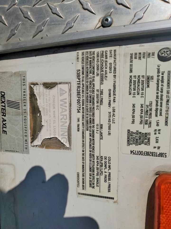2014 LGS 2014 Llbr Unknown-Enclosed Cargo Trailer