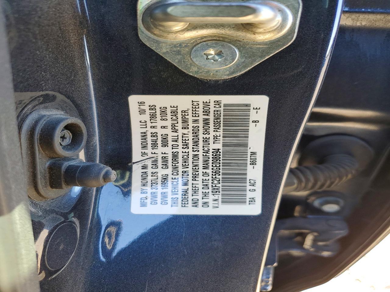 2016 Honda Civic lx