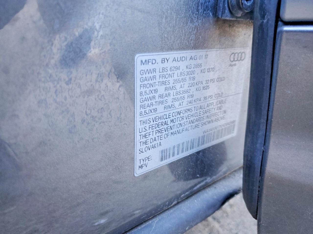 2017 Audi Q7 Premium