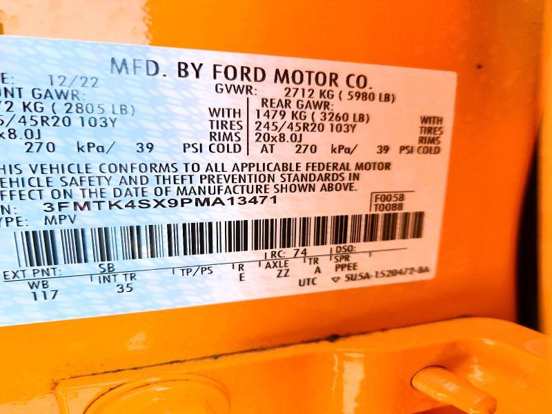 2023 Ford Mustang Mach-e gt