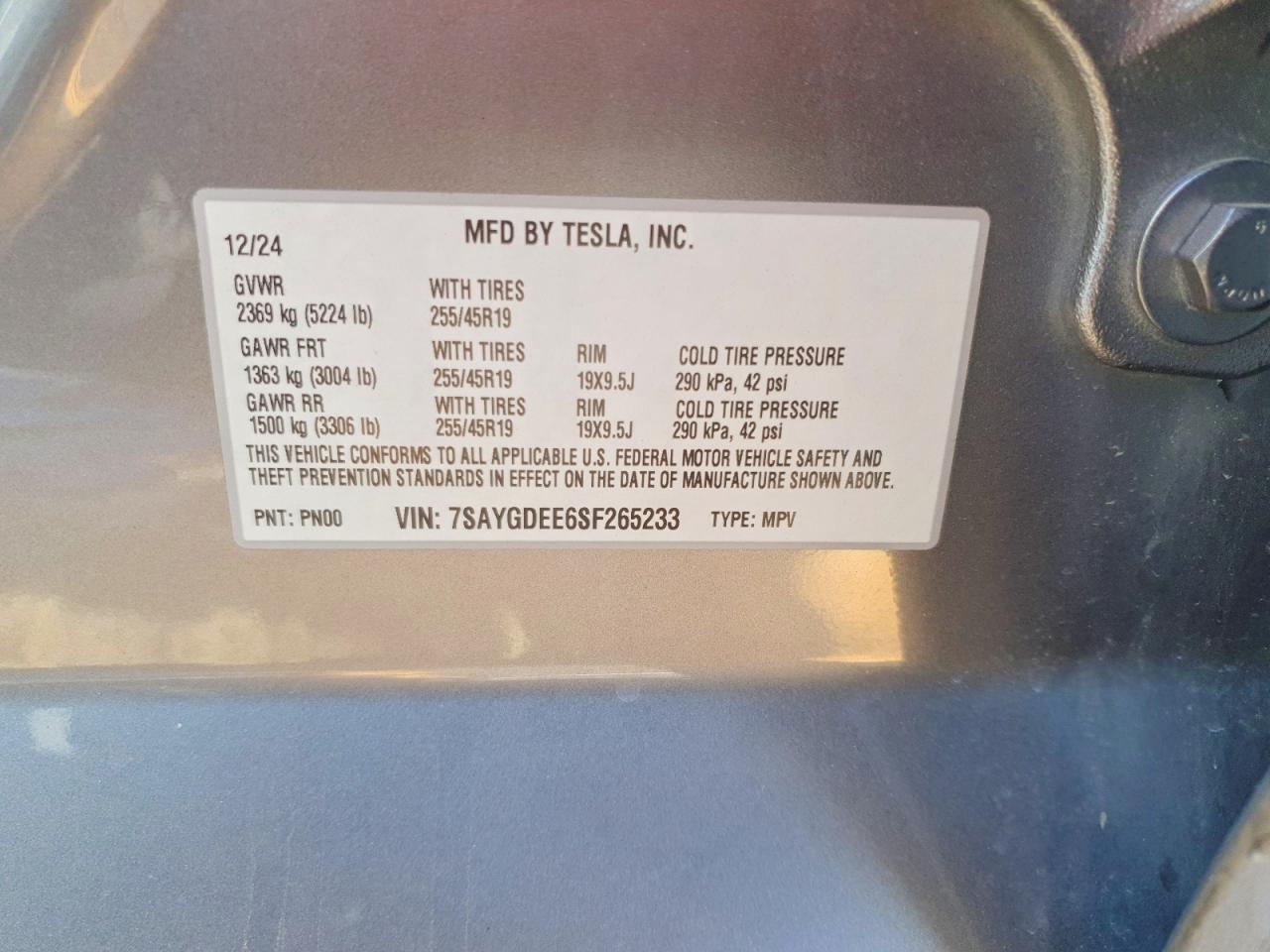 2025 Tesla Model y