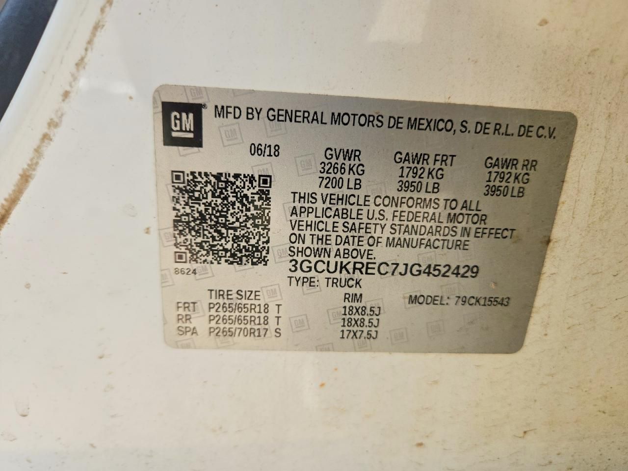 2018 Chevrolet Silverado K1500 lt