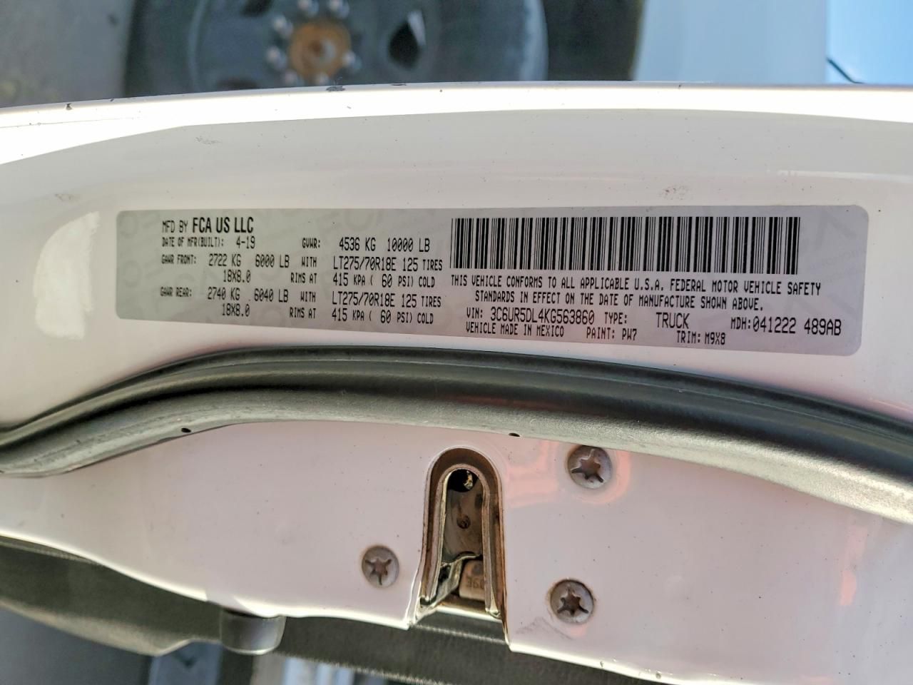 2019 Dodge Ram 2500 big Horn