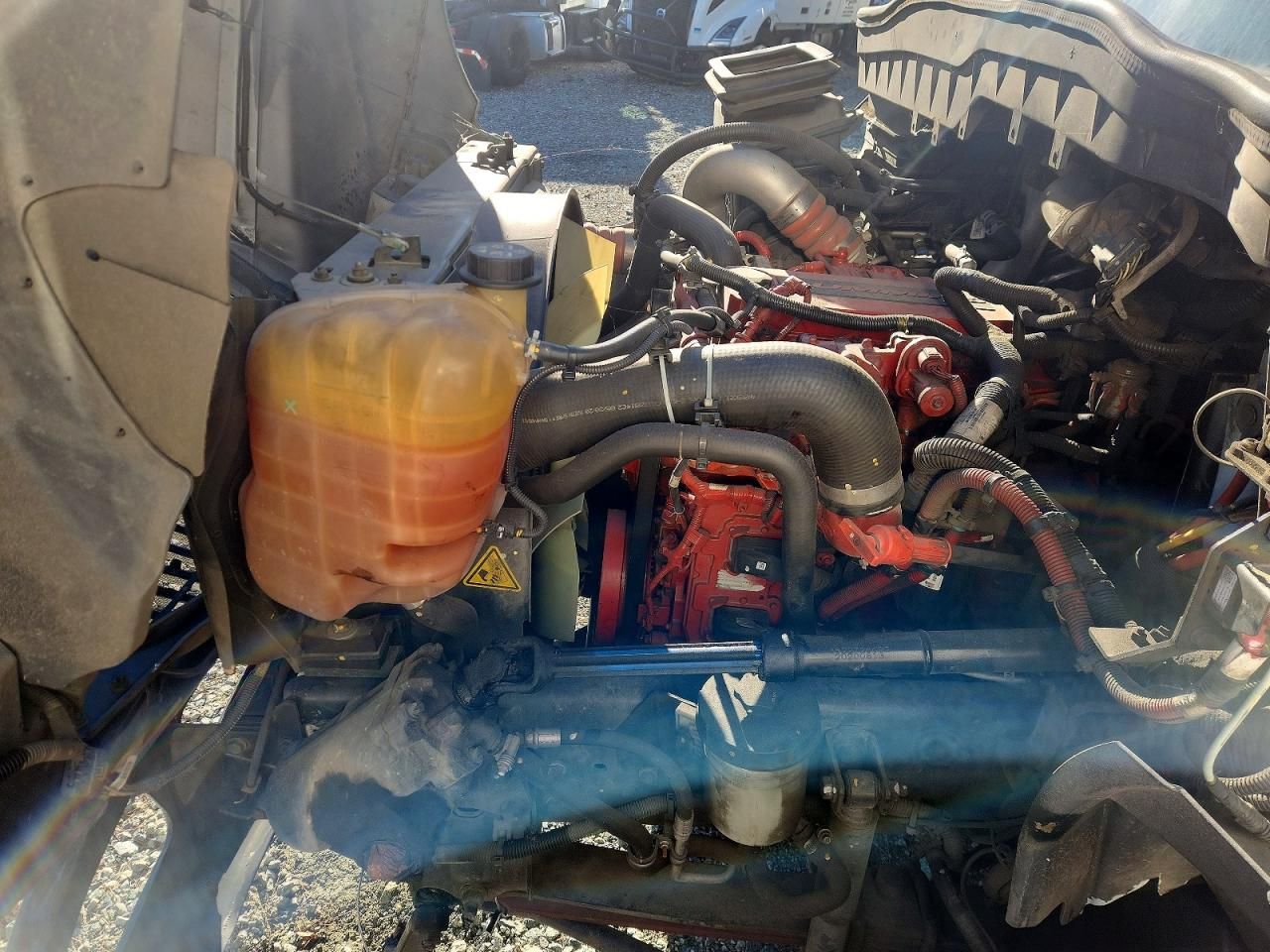 2021 International Mv607 Refrigerated box Truck