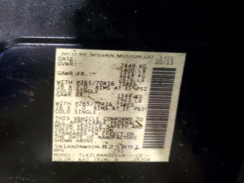 2013 Nissan Xterra x