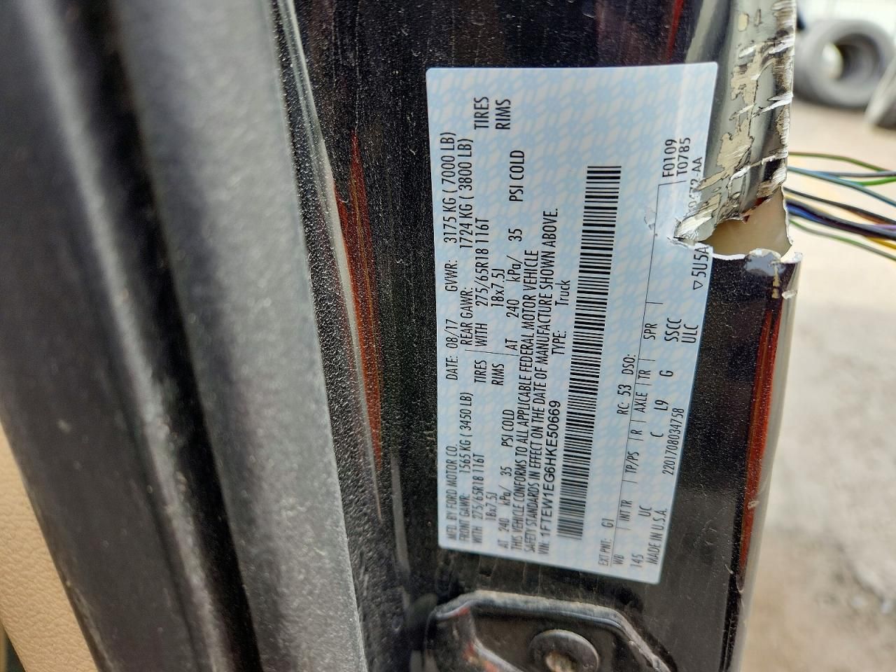 2017 Ford F150 Supercrew