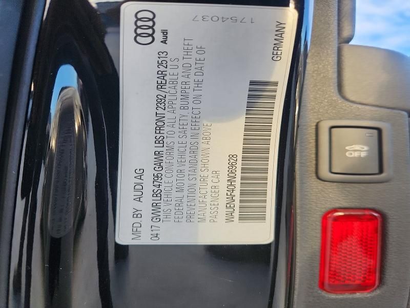 2017 Audi A4 Premium Plus