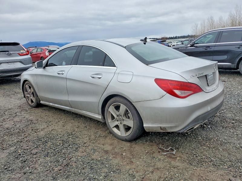 2018 Mercedes-Benz Cla 250