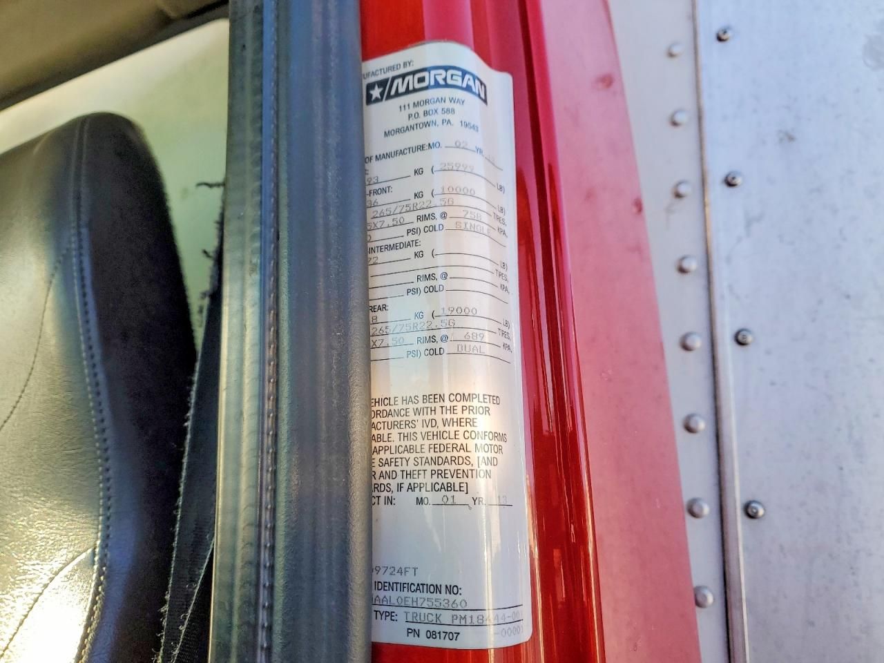 2014 International 4300 BOX Truck