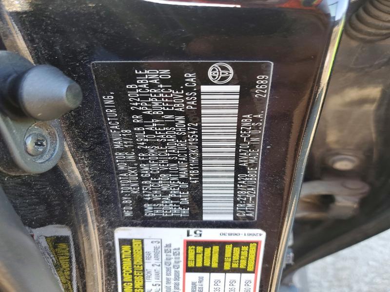 2019 Toyota Camry l